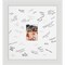 Flair Signature Mat Picture Frame, Photo Frame Wedding Guest Book Alternative, Autograph Picture Mat for Signature Board, Wedding Celebrations Graduations Support Encouragement or Retirement